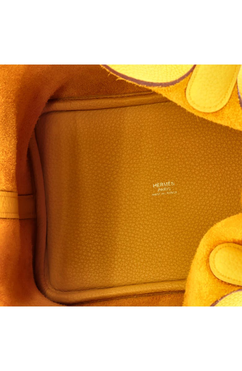 Pre-Owned Hermes Picotin Lock Bag Clemence PM, Alternate, color, Jaune Ambre