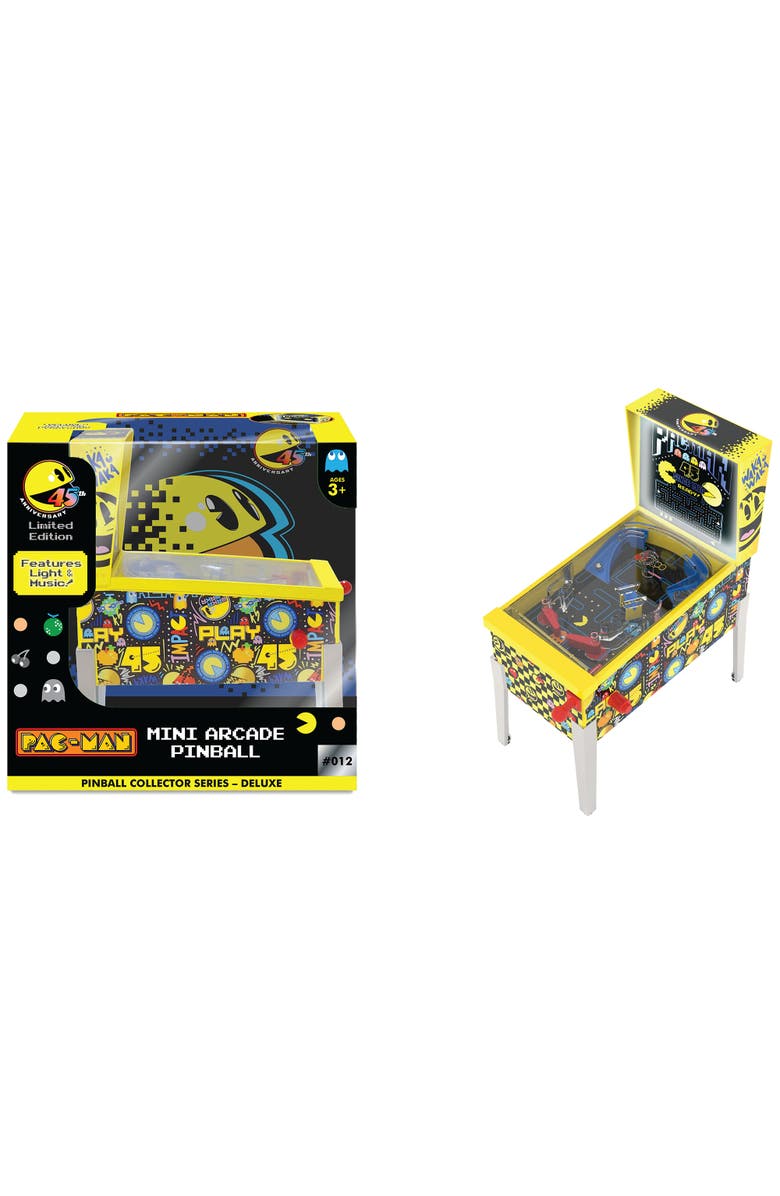 Pac-Man Mini Arcade Pinball - Collector 45th Anniversary Edition, Kids 3+, Alternate, color, Multicolored