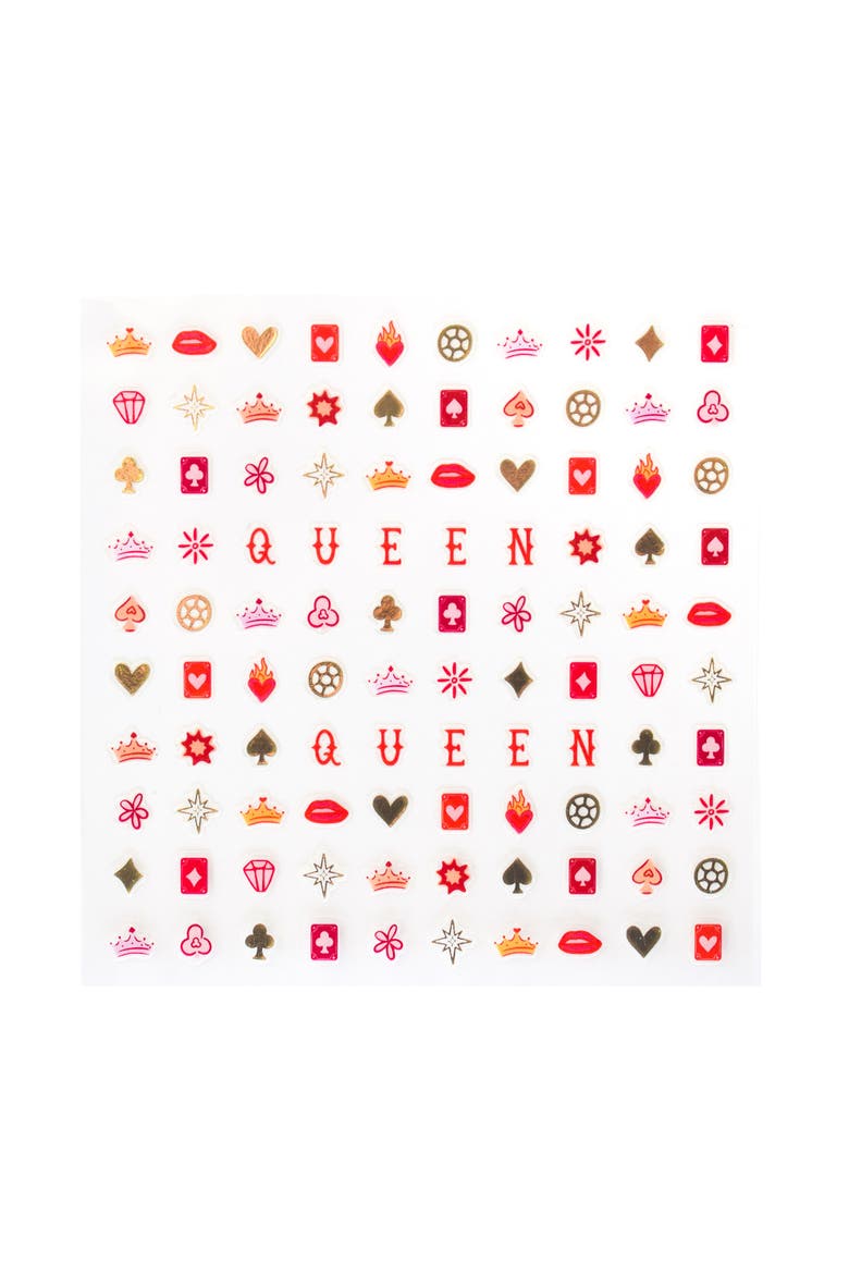 Queens Nail Stickers, Alternate, color, Assorted Pre-Pack