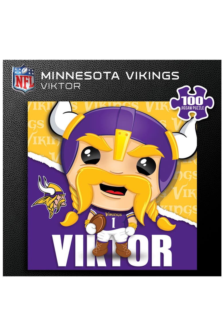 Minnesota Vikings Mascot 100pc Puzzle, Alternate, color, Multicolor