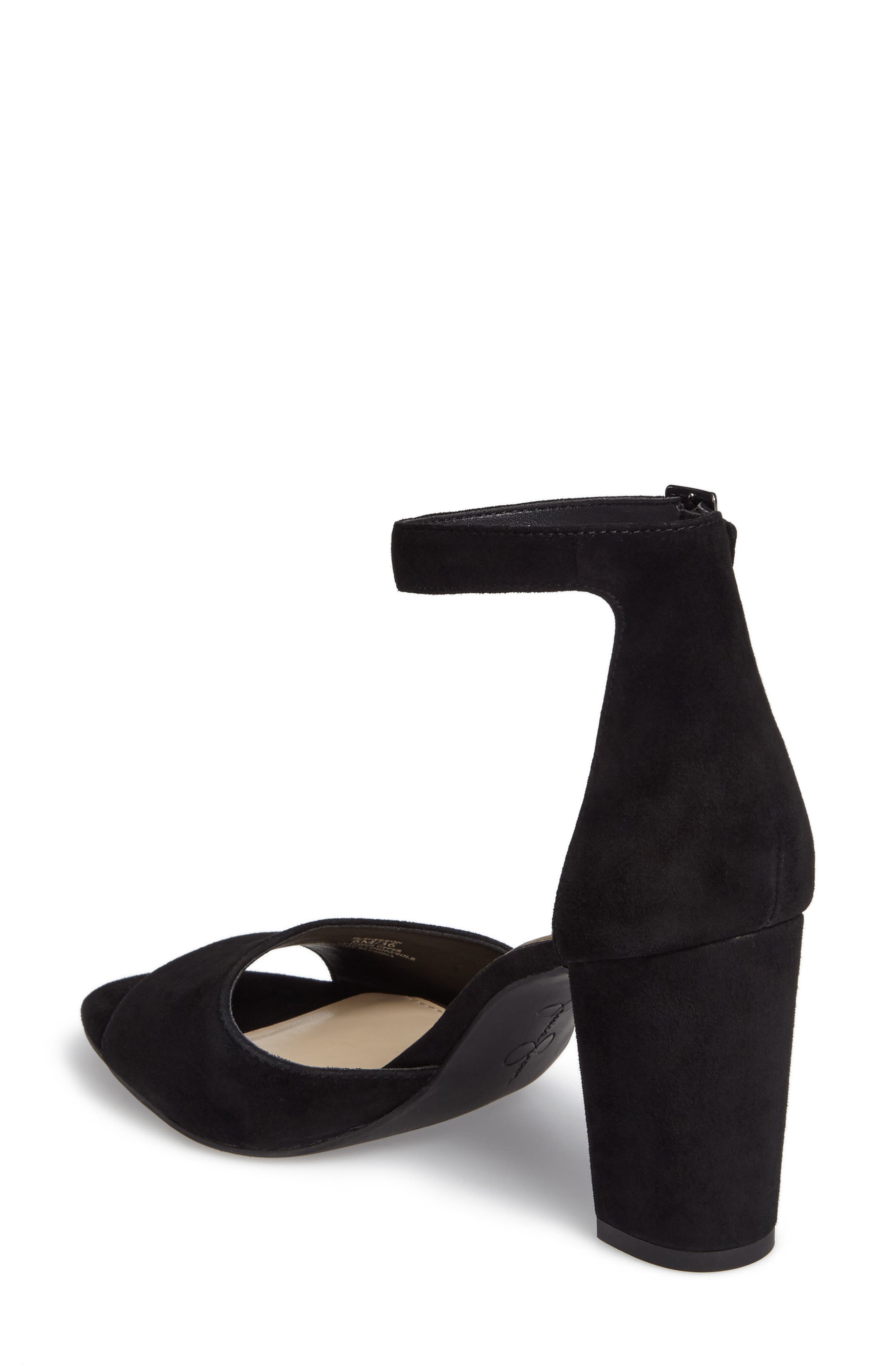 Sherron Sandal, Alternate, color, BLACK