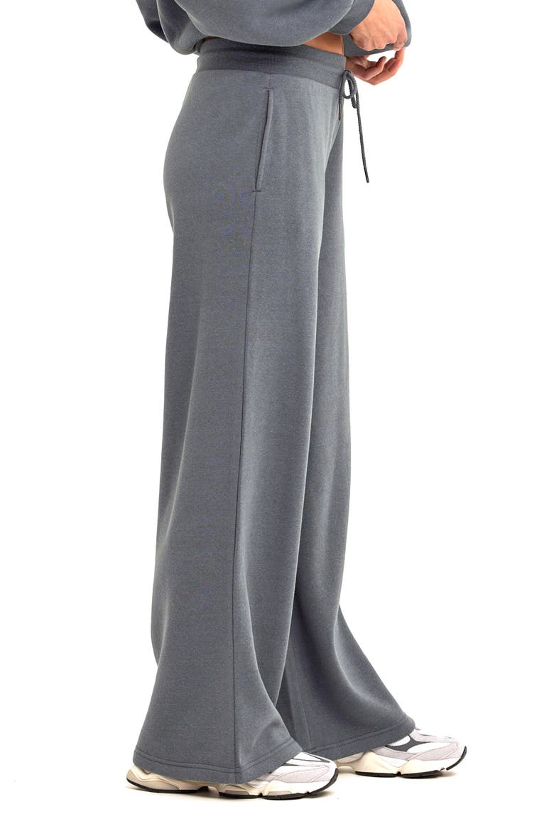Mora Fleece Sweatpants, Alternate, color, RAINDROP