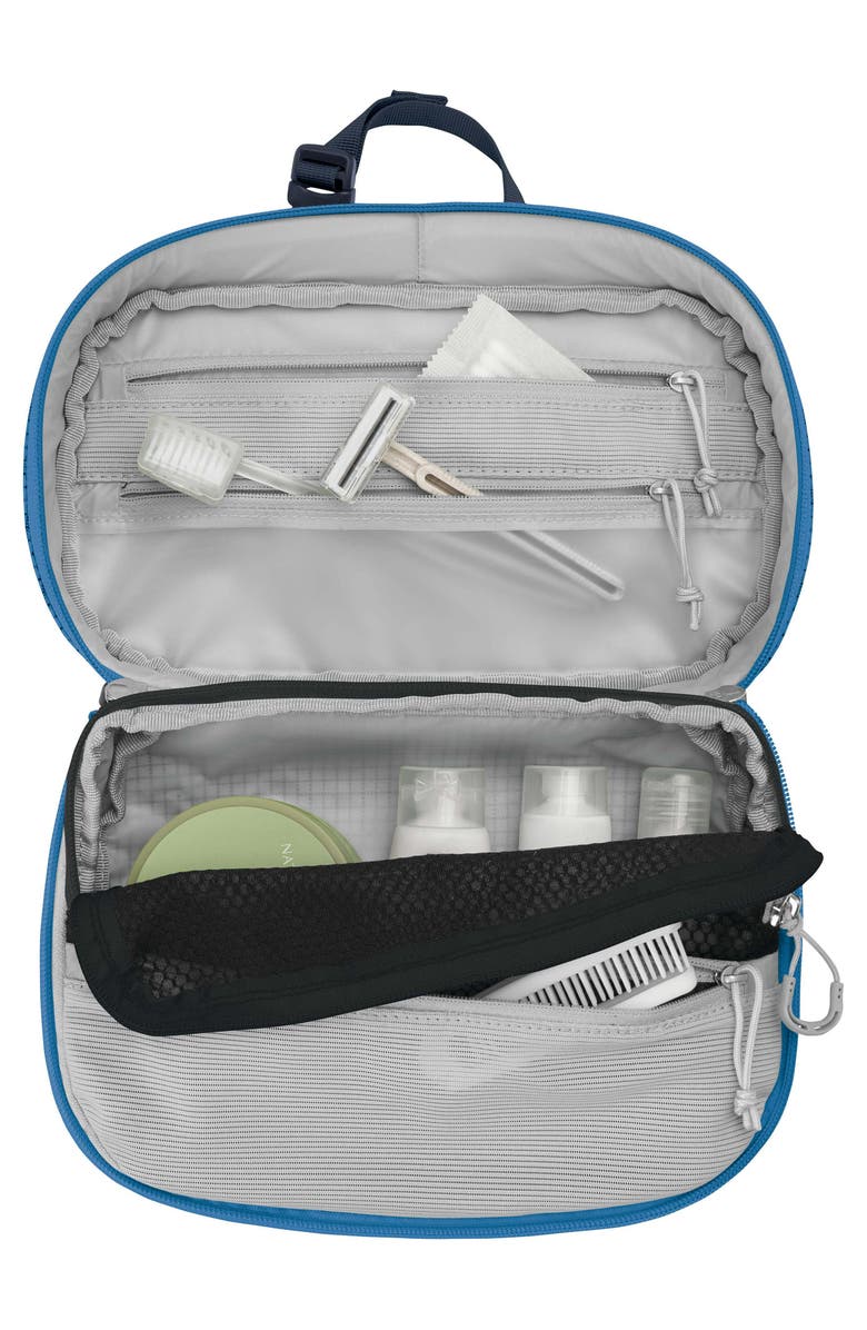 Osprey Transporter Water Resistant Toiletry Kit, Alternate, color, Blue Flame/Nocturnal Blue