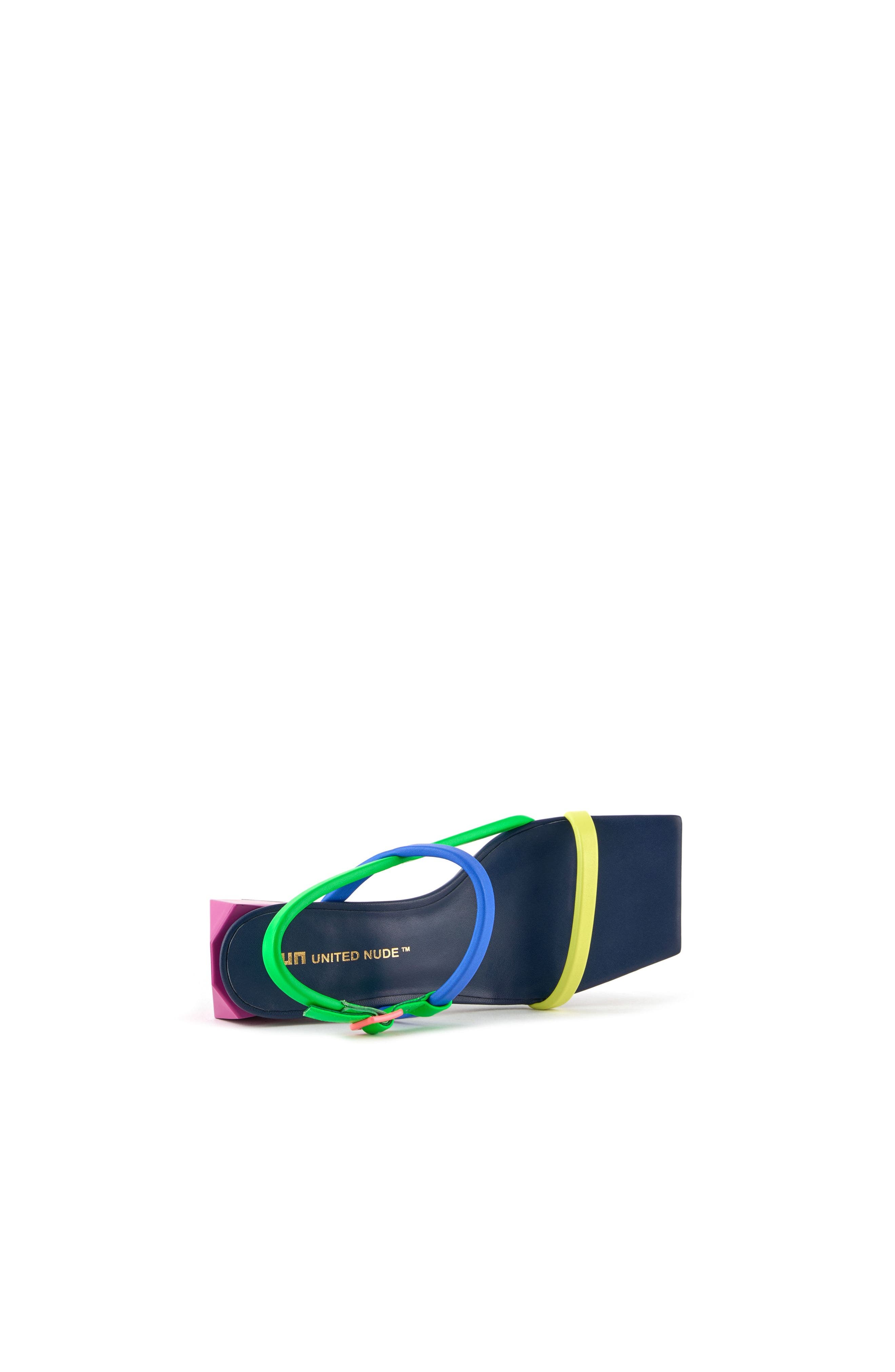 Ricky Strappy Mid Sandals, Alternate, color, Neon Flair