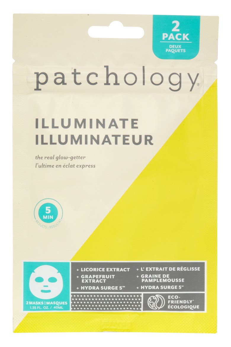 2-Pack FlashMasque™ Illuminate Sheet Mask, Main, color, NO COLOR