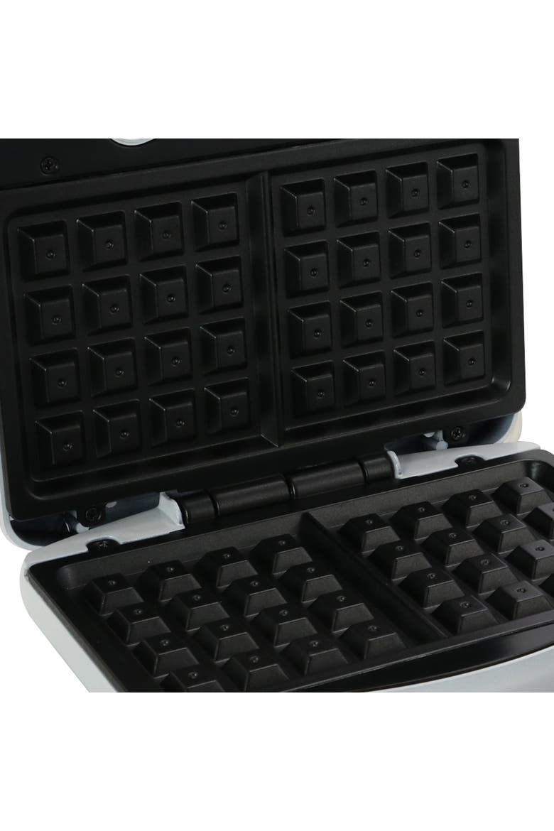 Electric Countertop Waffle Maker, Alternate, color, White