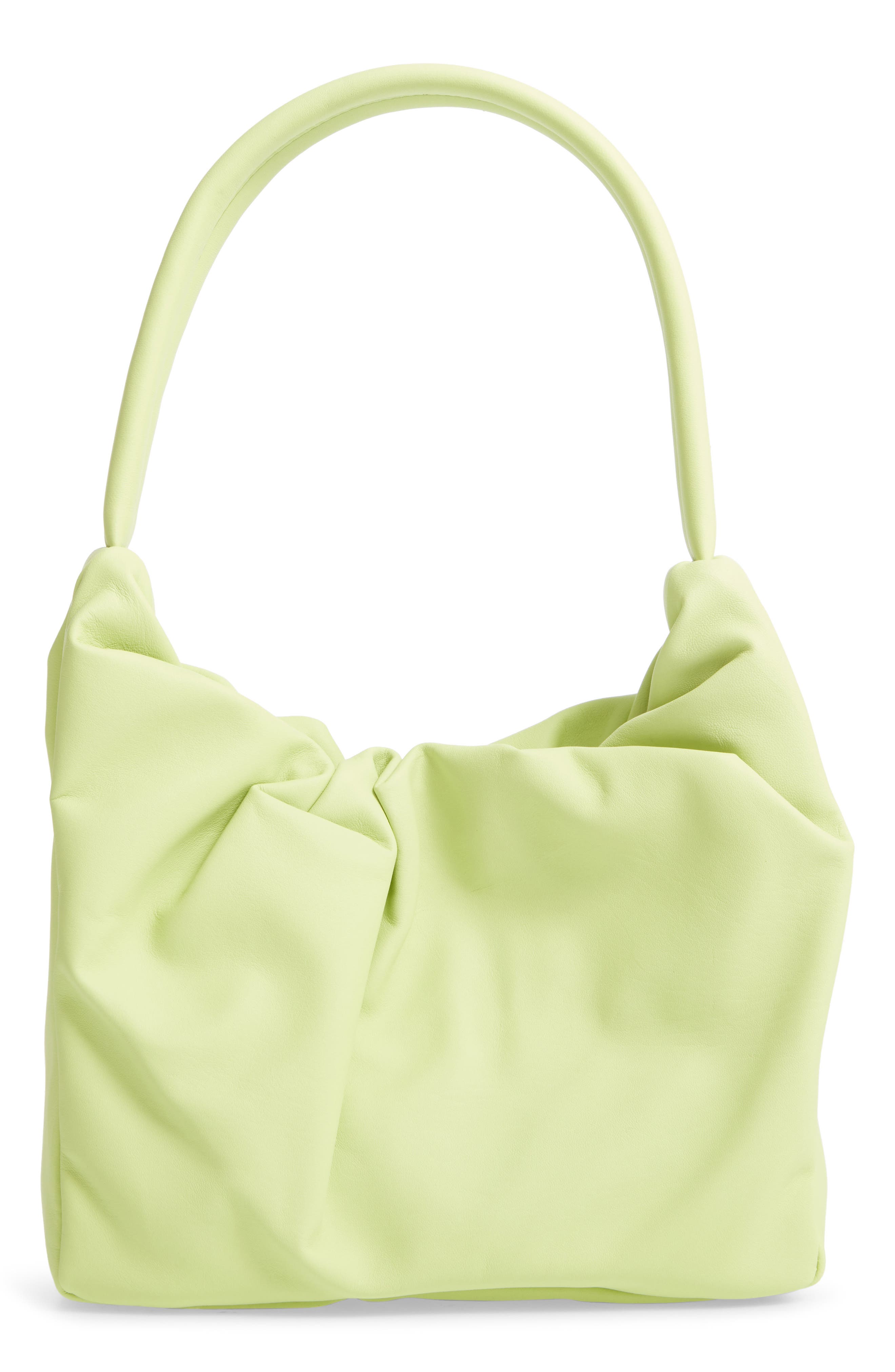 Felix Leather Top Handle Bag, Main, color, KIWI