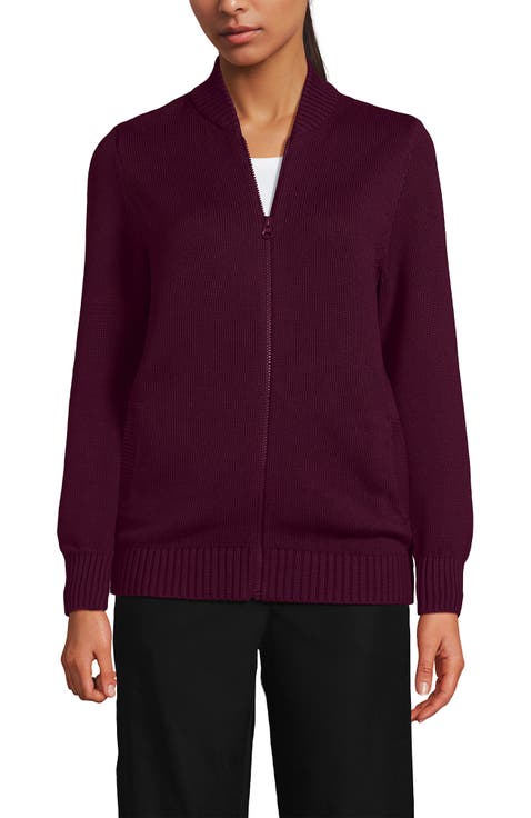 School Uniform Adult Legacy Full Zip Cardigan