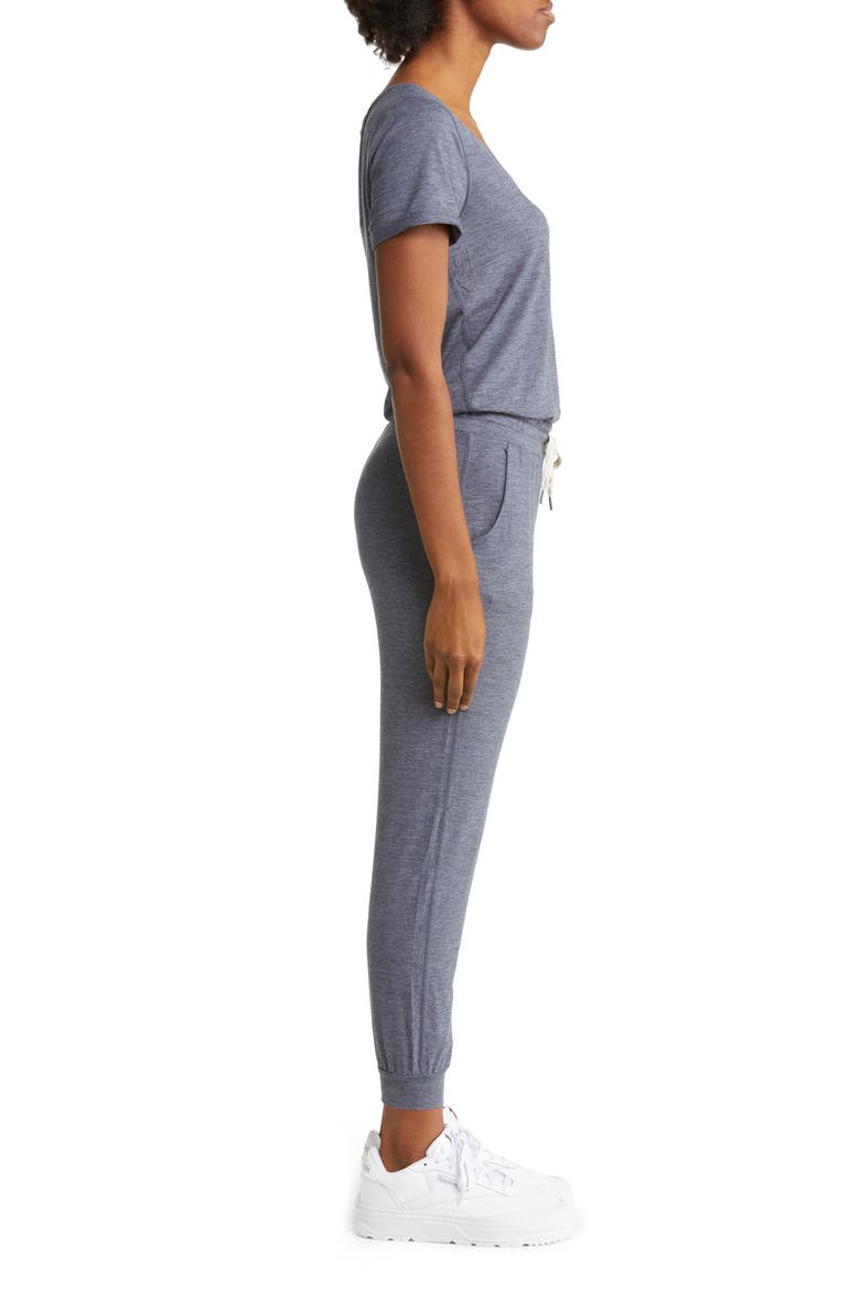 All Day Jumpsuit, Alternate, color, AZURE HEATHER
