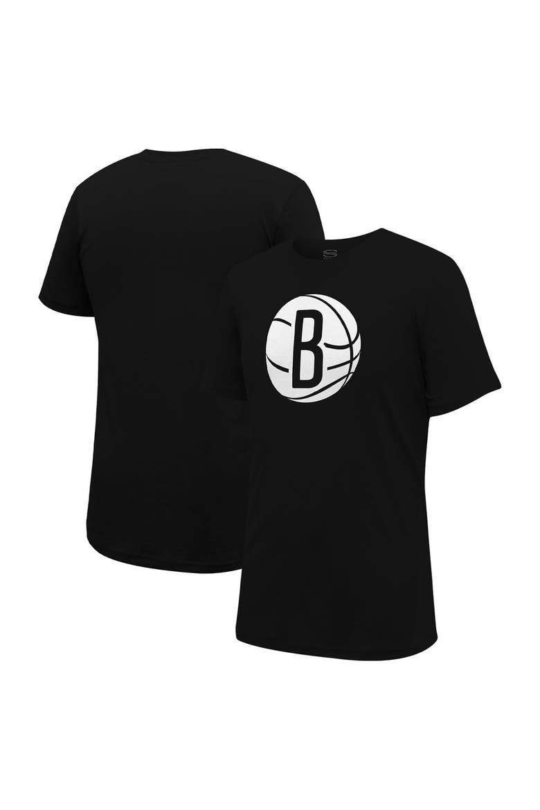 Unisex Stadium Essentials Black Brooklyn Nets Primary Logo T-Shirt, Main, color, Black