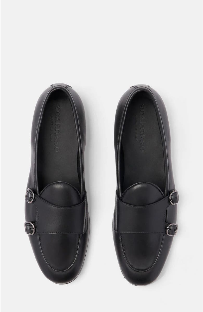 SCAROSSO Virginia Loafers, Alternate, color, Black - Calf Leather