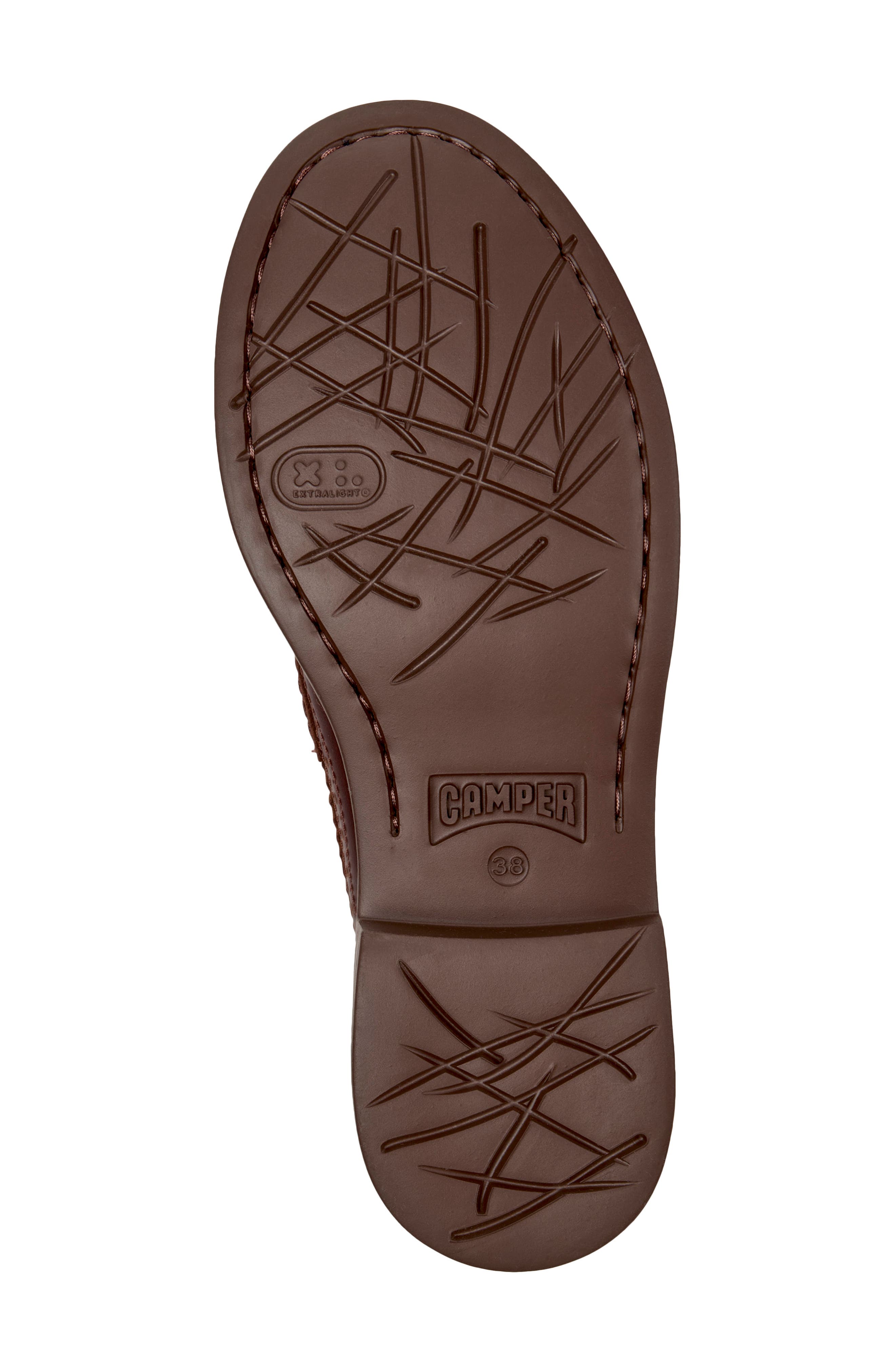 Camper Dean Twins Loafer, Alternate, color, Medium Brown
