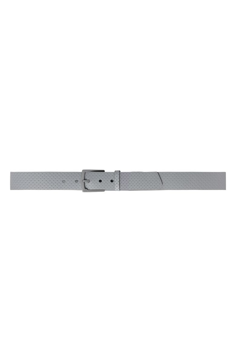 TravisMathew Pilatus 2.0 Leather Belt, Alternate, color, Quiet Shade