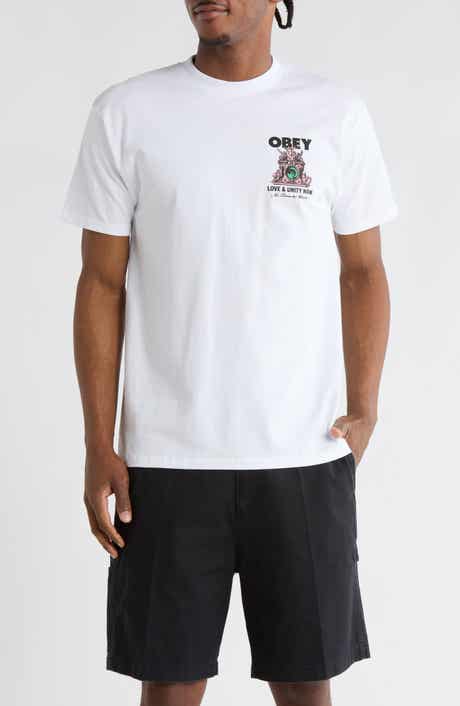 Obey Love & Unity Now Graphic T-Shirt