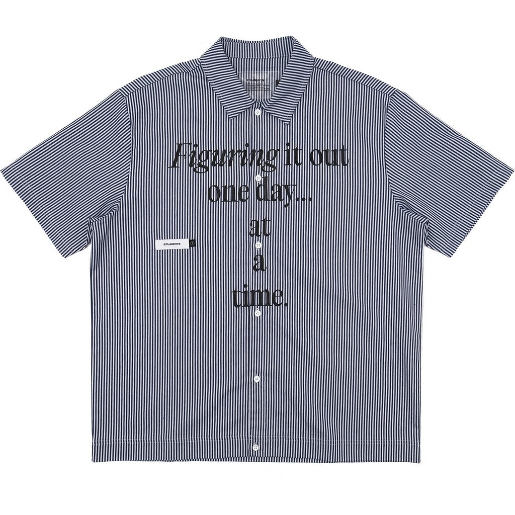 Students Reymon Stripe Short Sleeve Button-up Shirt