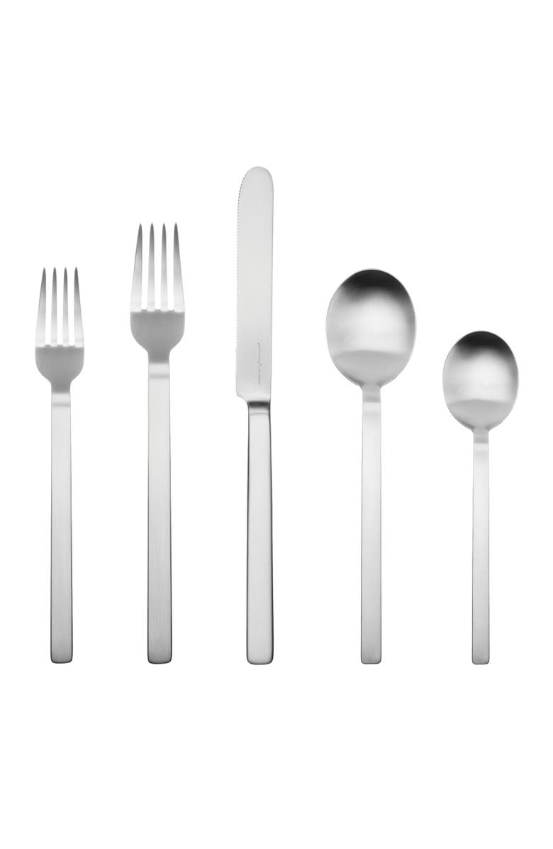 Mepra Stile Ice By Pininfarina Flatware Set - 20 Pieces, Main, color, Silver