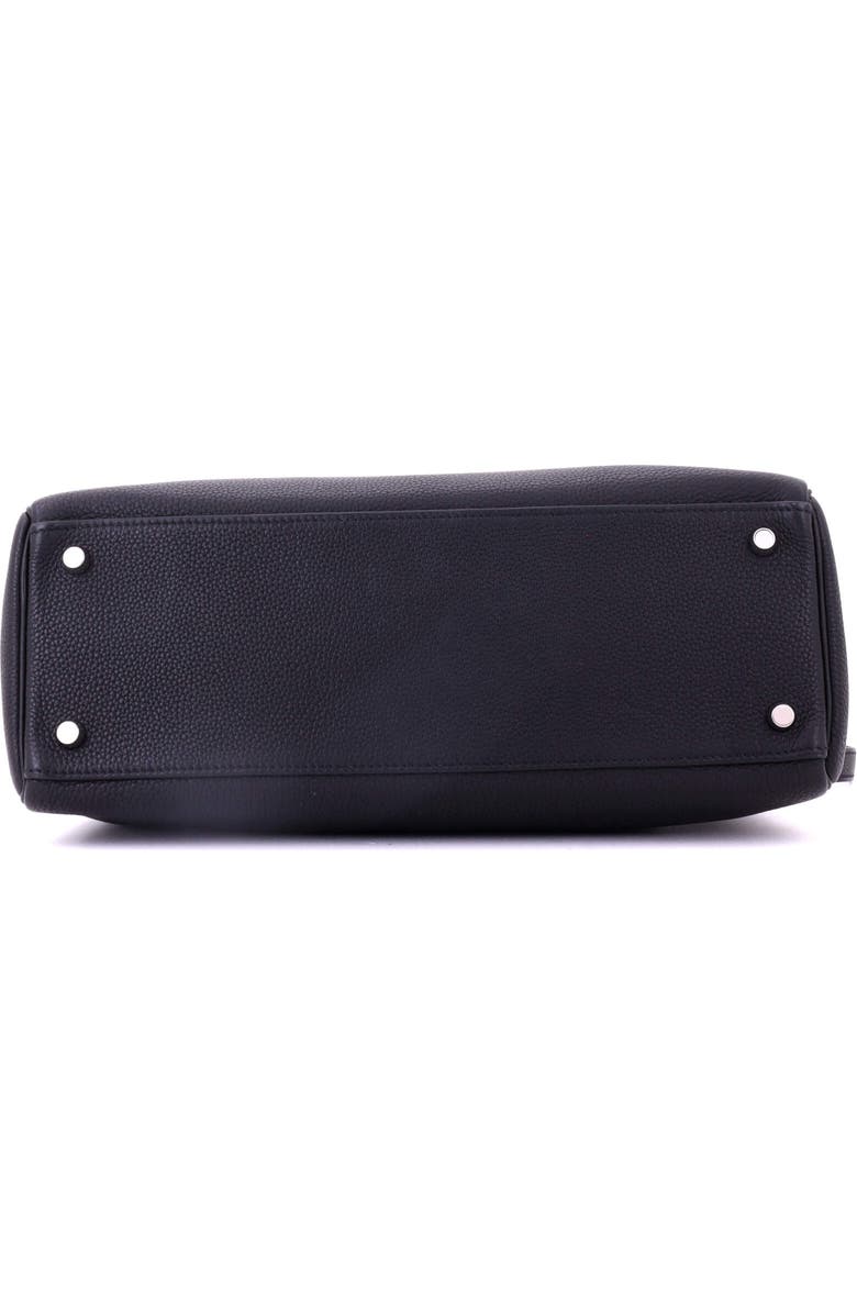 Pre-Owned Hermes Kelly Handbag Black Togo with Palladium Hardware 32, Alternate, color, Noir