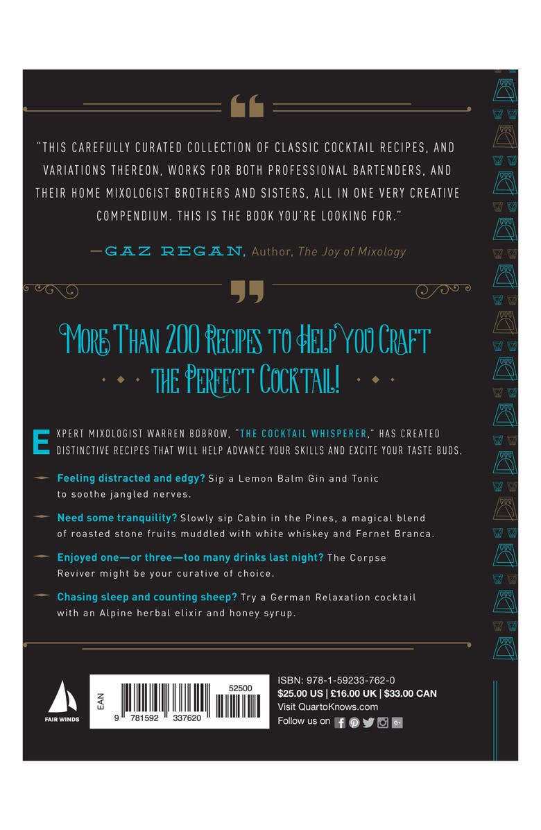 Quarto The Craft Cocktail Compendium Book, Alternate, color, 