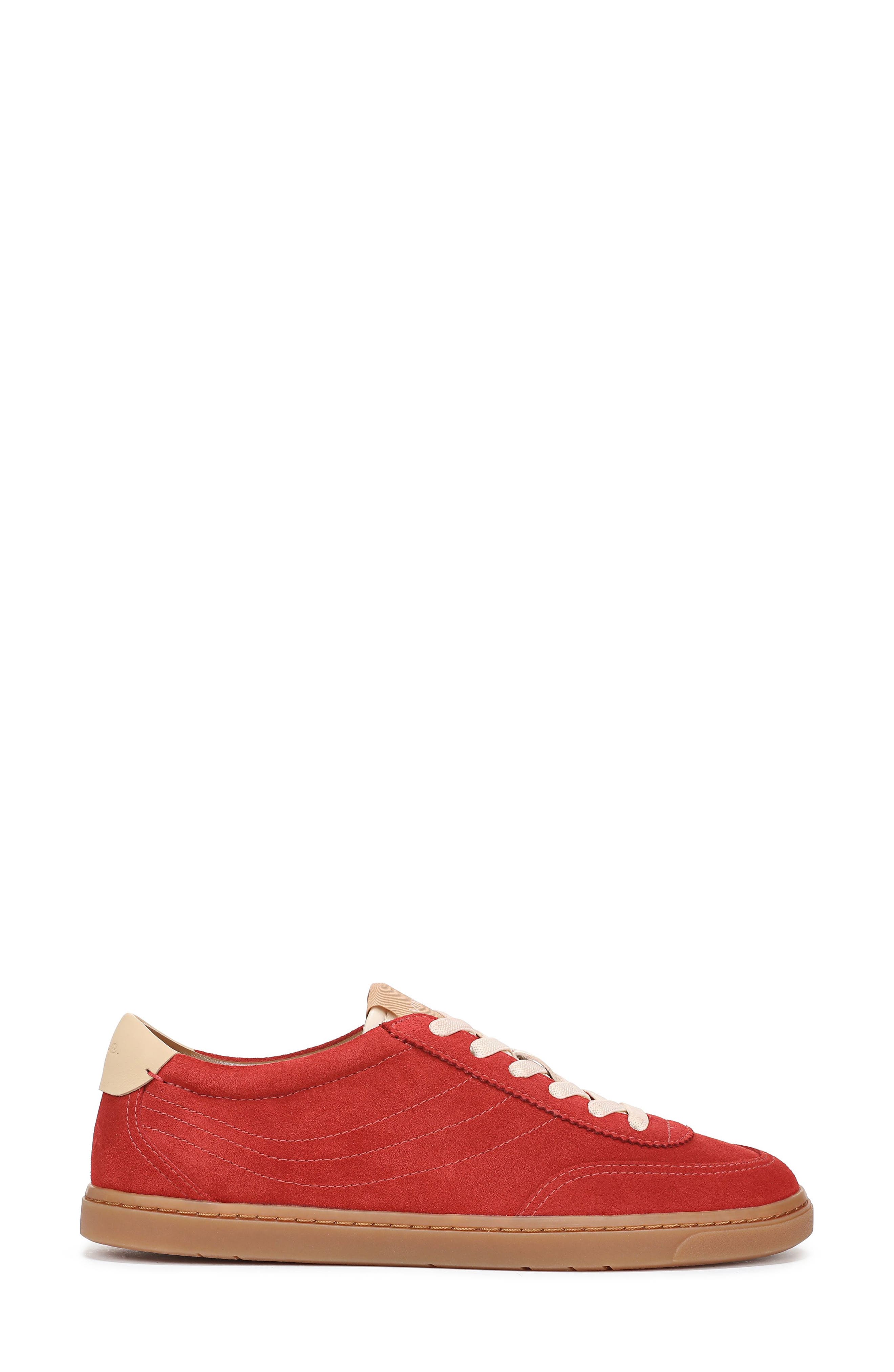 Vince Palm Sneaker, Alternate, color, Poppy Red