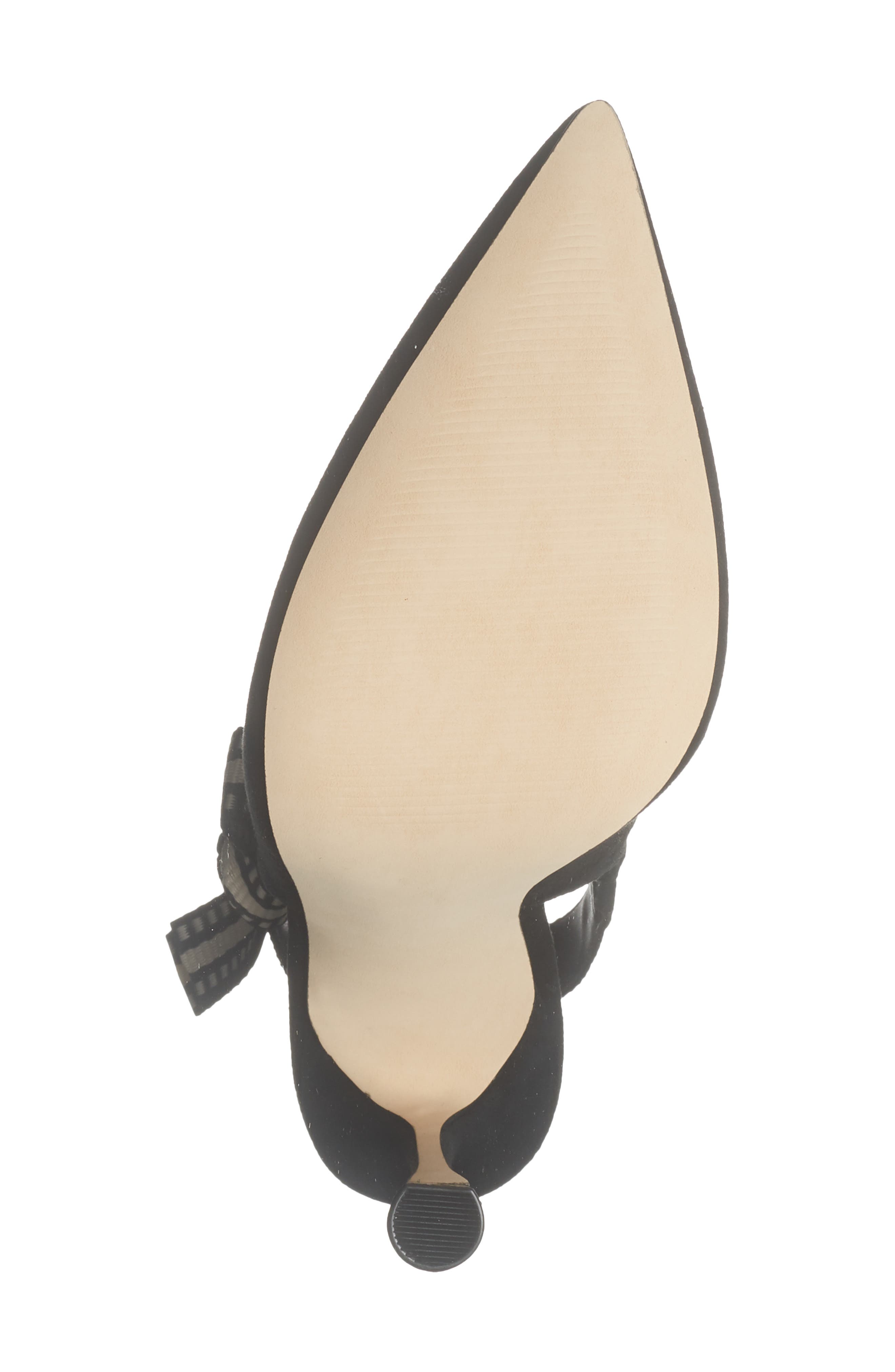 Steve Madden Bri Slingback Pump, Alternate, color, Black Suede