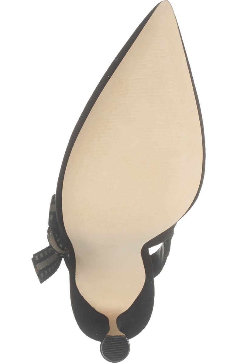 Steve Madden Bri Slingback Pump, Alternate, color, Black Suede