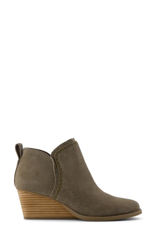 Toms Kaia Wedge Bootie In Green