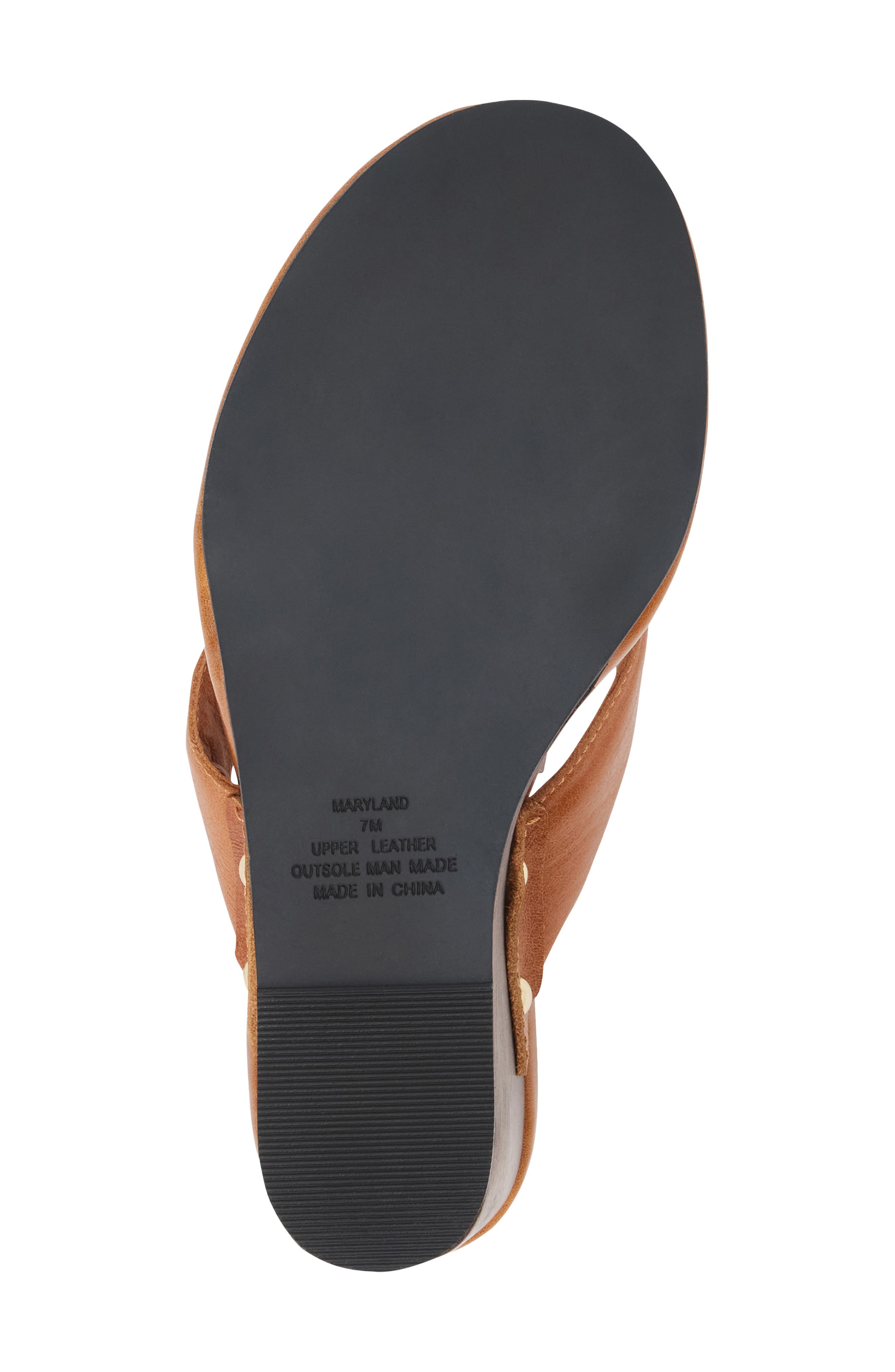 Maryland Wedge Flip Flop, Alternate, color, BUTTERSCOTCH