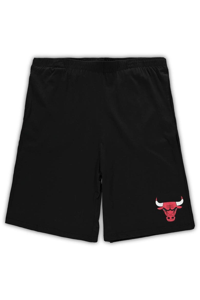Men's Concepts Sport Red/Black Chicago Bulls Big & Tall T-Shirt & Shorts Sleep Set, Alternate, color, Red