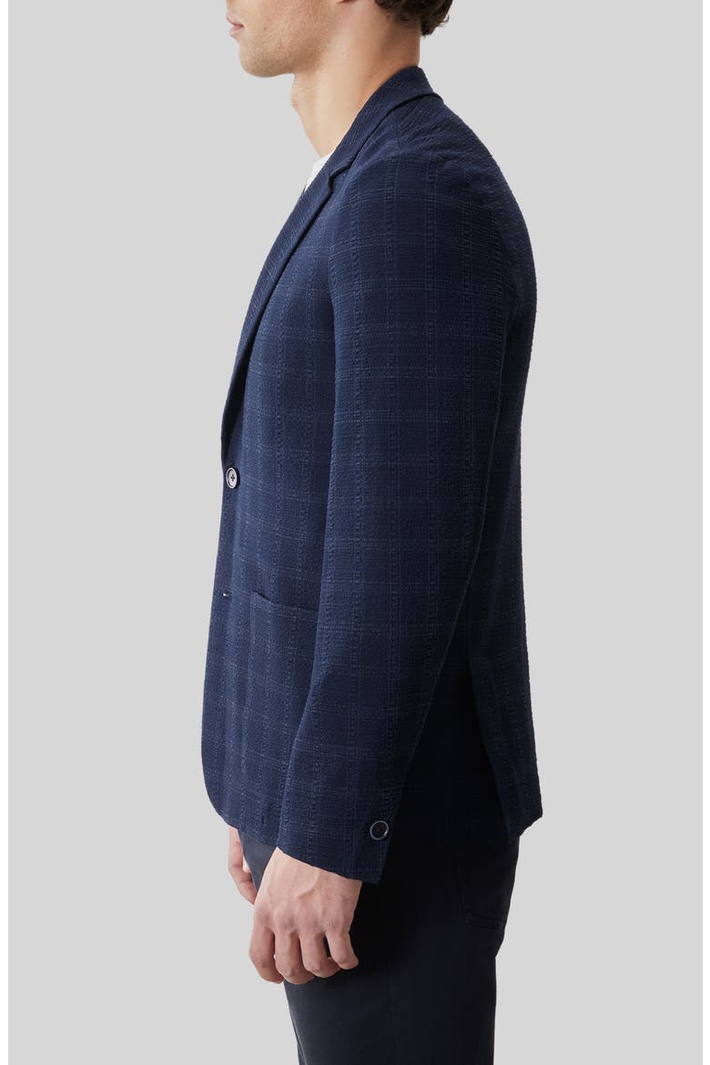 Quincy Plaid Sport Coat, Alternate, color, DARK CASPIAN