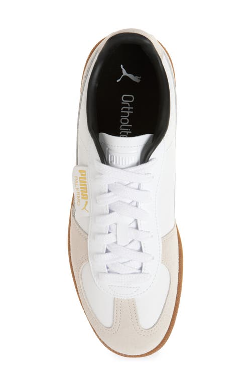 Puma Palermo Leo Sneakers In White-vapor Gray
