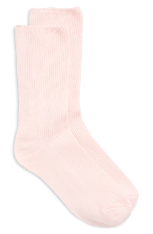 Nordstrom Rib Crew Socks In Brown