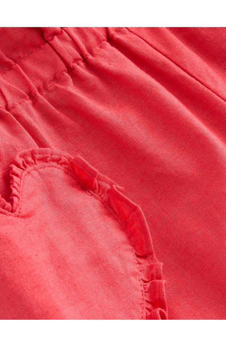 Mini Boden Kids' Heart Pocket Linen & Cotton Pants, Alternate, color, 