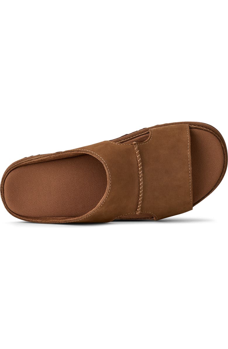 UGG<sup>®</sup> Goldenstar Hi Slide Sandal, Alternate, color, Dark Chestnut