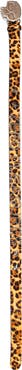 PLEASURES X Zero Skateboards Leopard Print Stud Genuine Calf Hair Belt
