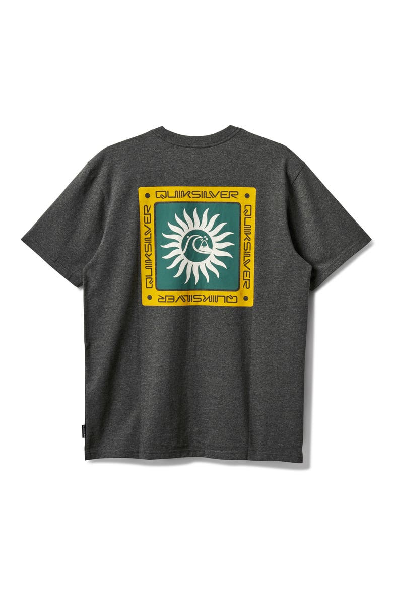 Sun Roots Mod Graphic T-Shirt, Alternate, color, CHARCOAL HEATHER