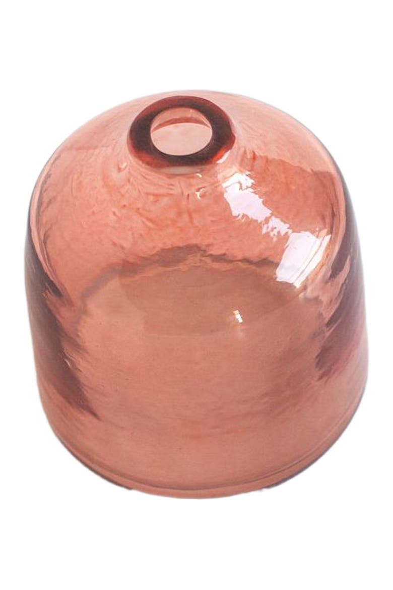 Hammered Glass Bud Vases - Set of 3, Alternate, color, Blush