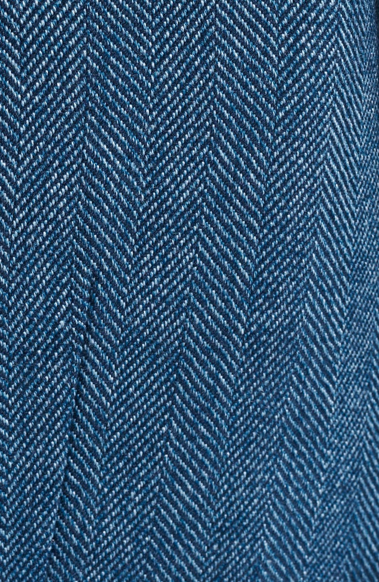 SAVILE ROW CO Herringbone Sport Coat, Alternate, color, Blue