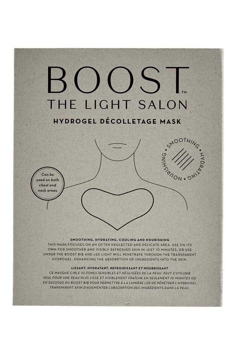 Boost Hydrogel Décolletage Mask, Alternate, color, NO COLOR