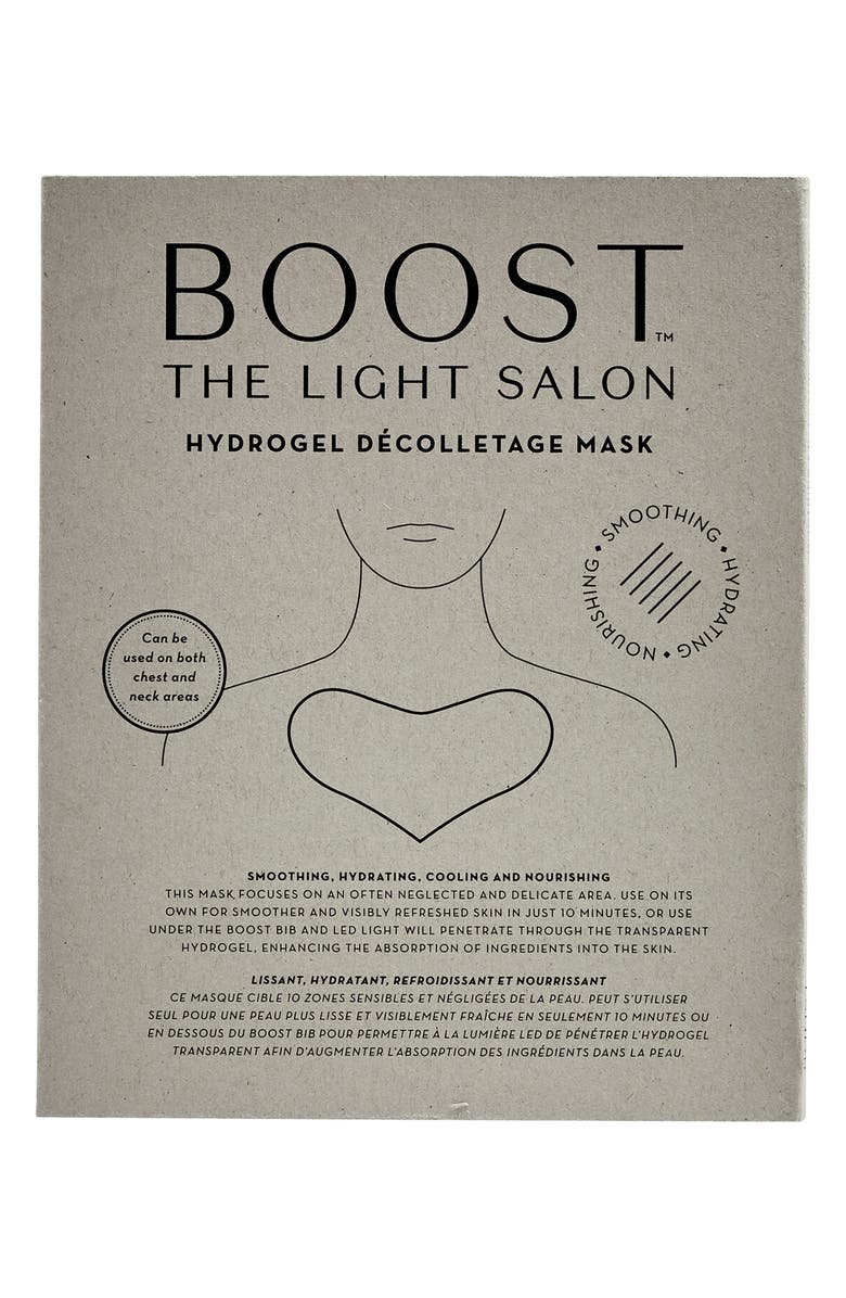 The Light Salon Boost Hydrogel Décolletage Mask, Alternate, color, 