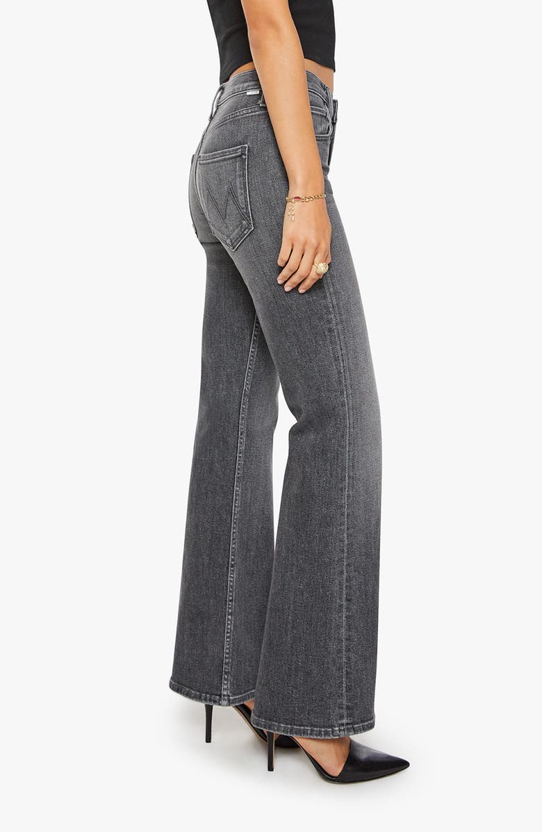 MOTHER The Bookie Flare Jeans, Alternate, color, Dainty And Dangerous