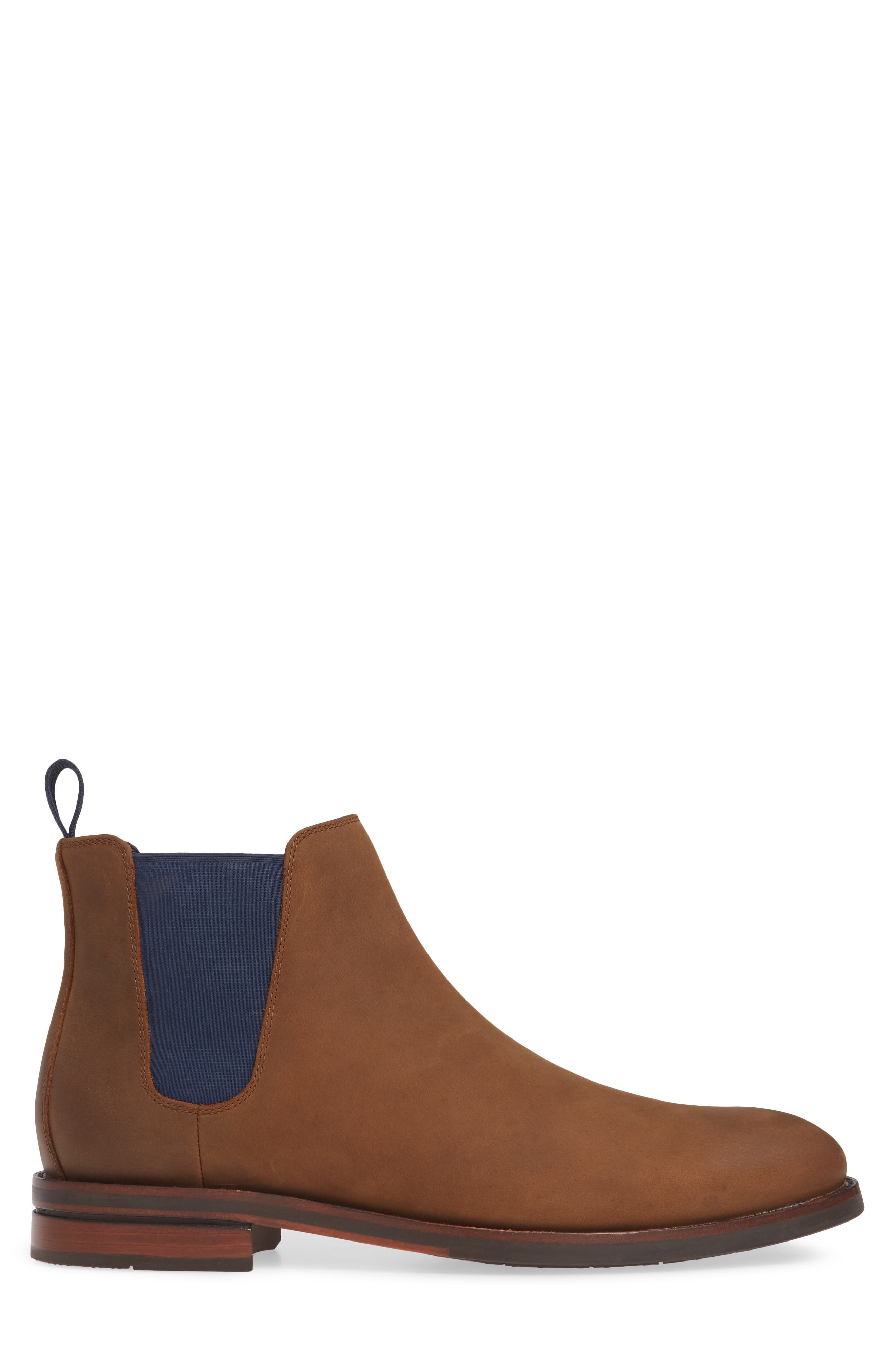 Wakefield Grand Waterproof Chelsea Boot, Alternate, color, DOGWOOD/ PEACOAT LEATHER