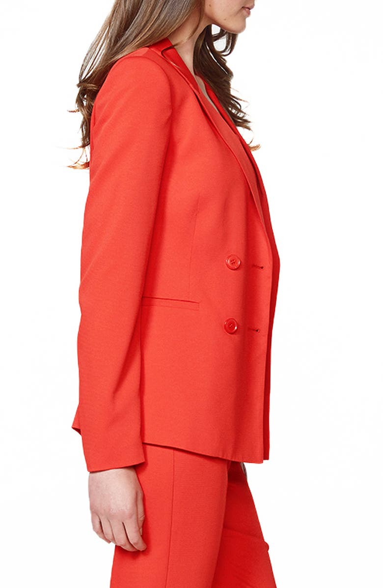Bardot Parisienne Double Breasted Blazer, Alternate, color, 