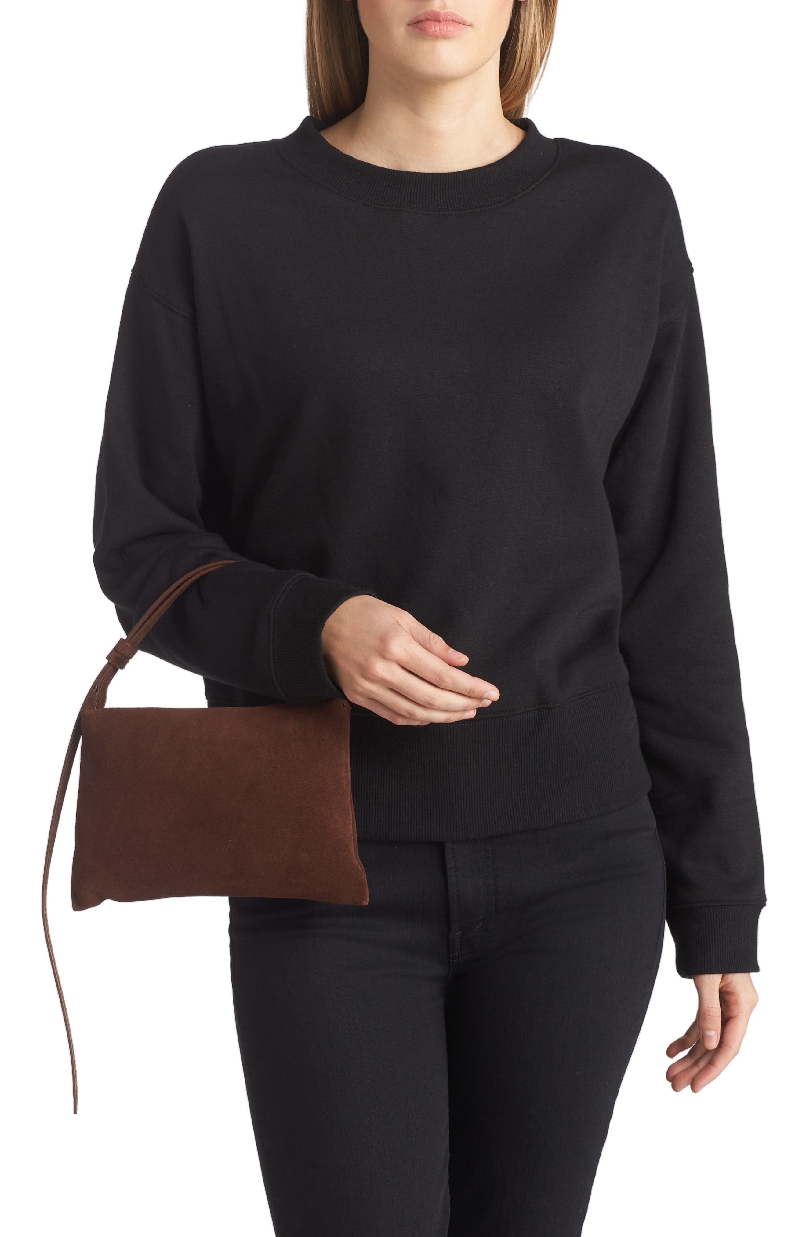 Simon Miller Mini Puffin Suede Bag, Alternate, color, 