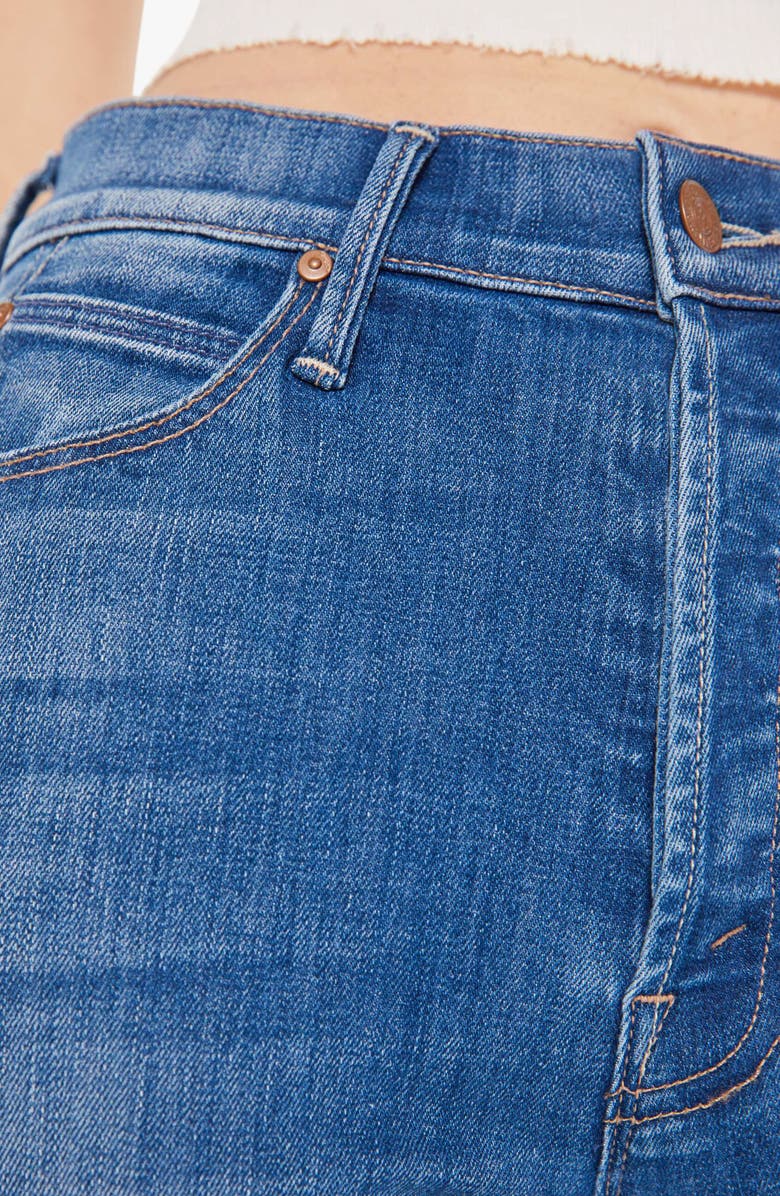 MOTHER The Stunner Hover High Waist Ankle Skinny Jeans, Alternate, color, 