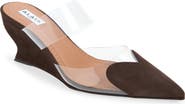 Alaïa Pointed Toe Wedge Mule