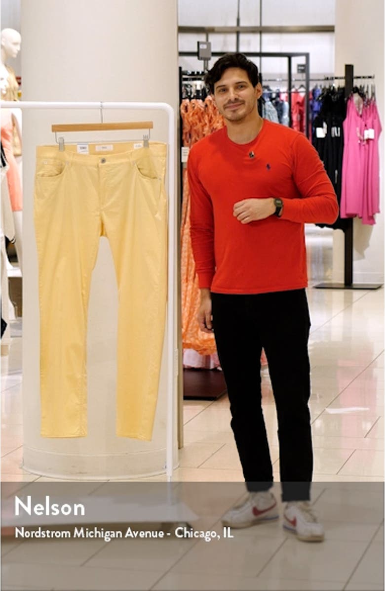 Chuck Stretch Cotton 5-Pocket Pants, sales video thumbnail