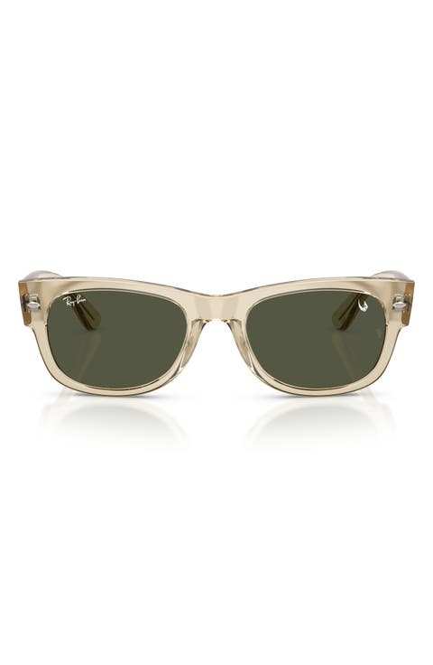 Kids' Mega Wayfarer II 55mm Square Sunglasses