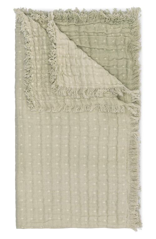 Crane Baby Ombré Cotton Muslin Blanket In Gray