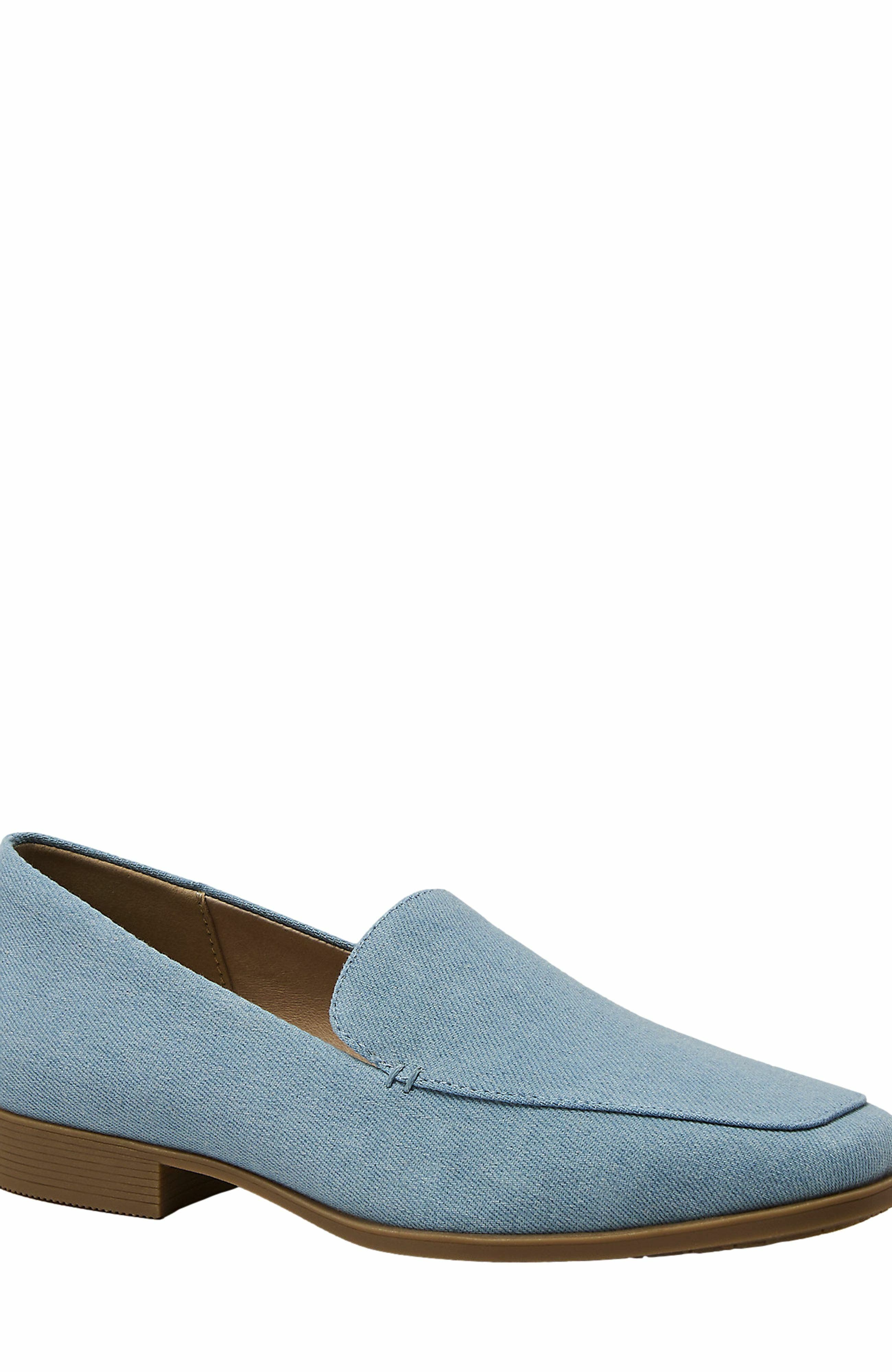 Lands' End Classic Denim Loafers, Alternate, color, 