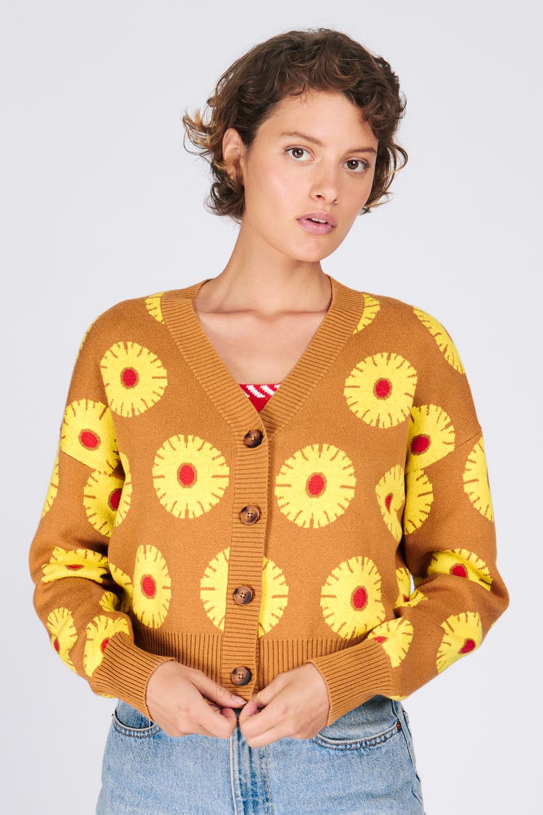 Ana Cardigan, Main, color, Pineapple Cake